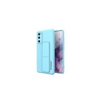Калъф
  Wozinsky Kickstand Case flexible silicone cover with a stand Samsung Galaxy
  S20 FE 5G light blue