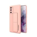 Калъф
  Wozinsky Kickstand Case flexible silicone cover with a stand Samsung Galaxy
  S20 FE 5G pink