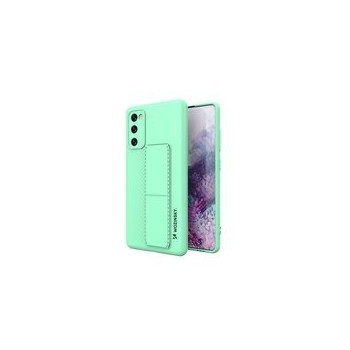 Калъф
  Wozinsky Kickstand Case flexible silicone cover with a stand Samsung Galaxy
  S20 FE 5G mint