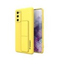 Калъф
  Wozinsky Kickstand Case flexible silicone cover with a stand Samsung Galaxy
  S20 FE 5G yellow