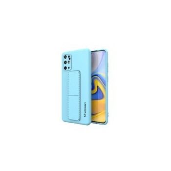 Калъф
  Wozinsky Kickstand Case flexible silicone cover with a stand Samsung Galaxy
  S20+ (S20 Plus) light blue