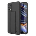 Калъф
  Wozinsky Kickstand Case flexible silicone cover with a stand Realme 7 Pro
  black