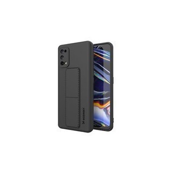 Калъф
  Wozinsky Kickstand Case flexible silicone cover with a stand Realme 7 Pro
  black