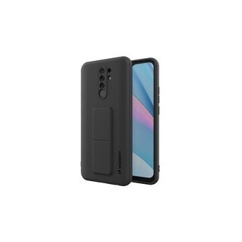 Калъф
  Wozinsky Kickstand Case flexible silicone cover with a stand Xiaomi Redmi 9
  black