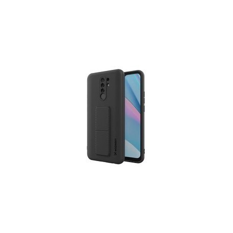 Калъф
  Wozinsky Kickstand Case flexible silicone cover with a stand Xiaomi Redmi 9
  black