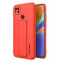 Калъф
  Wozinsky Kickstand Case flexible silicone cover with a stand Xiaomi Redmi 9C
  red