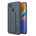 Калъф
  Wozinsky Kickstand Case flexible silicone cover with a stand Xiaomi Redmi 9C
  blue