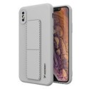 Калъф
  Wozinsky Kickstand Case flexible silicone cover with a stand iPhone XS /
  iPhone X grey