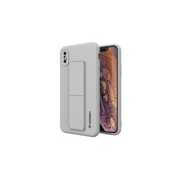 Калъф
  Wozinsky Kickstand Case flexible silicone cover with a stand iPhone XS /
  iPhone X grey