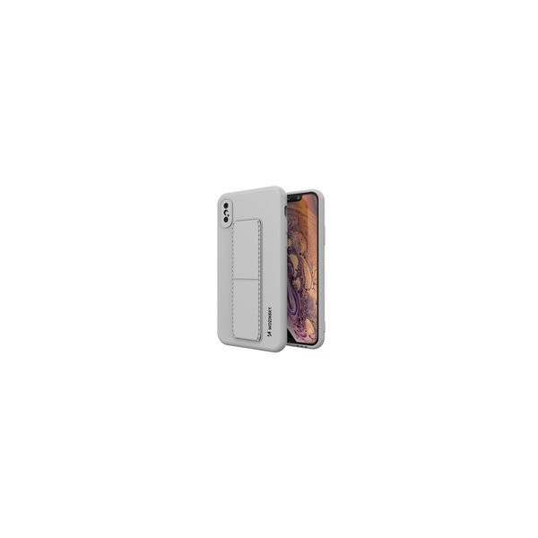 Калъф
  Wozinsky Kickstand Case flexible silicone cover with a stand iPhone XS /
  iPhone X grey