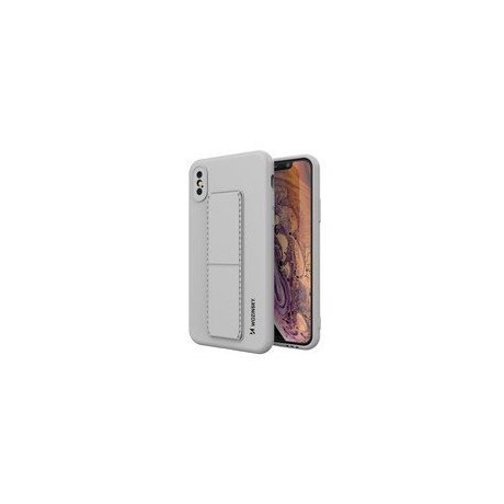 Калъф
  Wozinsky Kickstand Case flexible silicone cover with a stand iPhone XS /
  iPhone X grey