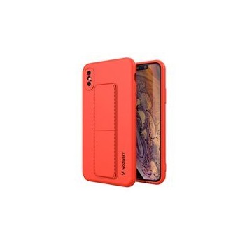 Калъф
  Wozinsky Kickstand Case flexible silicone cover with a stand iPhone XS /
  iPhone X red