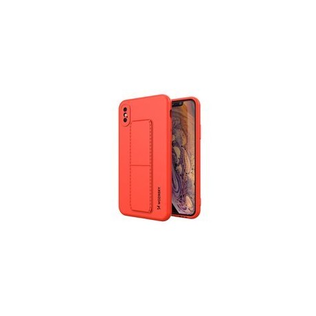 Калъф
  Wozinsky Kickstand Case flexible silicone cover with a stand iPhone XS /
  iPhone X red