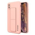Калъф
  Wozinsky Kickstand Case flexible silicone cover with a stand iPhone XS /
  iPhone X pink