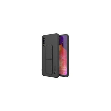Калъф
  Wozinsky Kickstand Case flexible silicone cover with a stand Samsung Galaxy
  A50 / Galaxy A30s black