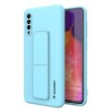 Калъф
  Wozinsky Kickstand Case flexible silicone cover with a stand Samsung Galaxy
  A50 / Galaxy A30s light blue