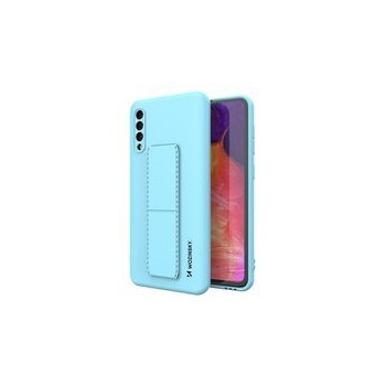 Калъф
  Wozinsky Kickstand Case flexible silicone cover with a stand Samsung Galaxy
  A50 / Galaxy A30s light blue