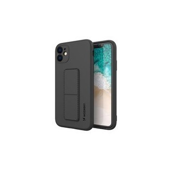 Калъф
  Wozinsky Kickstand Case flexible silicone cover with a stand Samsung Galaxy
  A51 5G / Galaxy A51 black