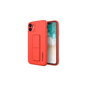 Калъф
  Wozinsky Kickstand Case flexible silicone cover with a stand Samsung Galaxy
  A51 5G / Galaxy A51 red