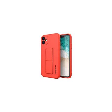 Калъф
  Wozinsky Kickstand Case flexible silicone cover with a stand Samsung Galaxy
  A51 5G / Galaxy A51 red
