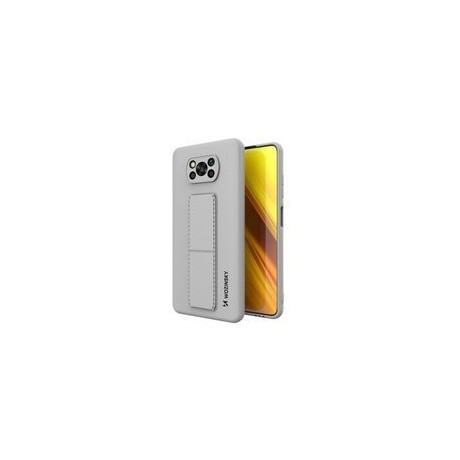 Калъф
  Wozinsky Kickstand Case flexible silicone cover with a stand Xiaomi Poco X3
  NFC / Poco X3 Pro grey
