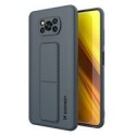Калъф
  Wozinsky Kickstand Case flexible silicone cover with a stand Xiaomi Poco X3
  NFC / Poco X3 Pro navy blue