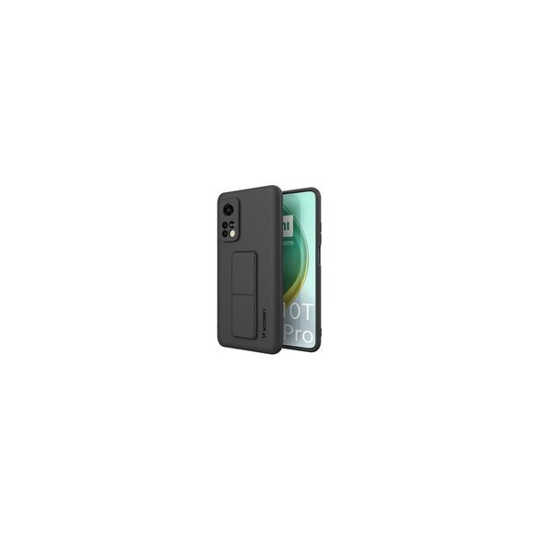 Калъф
  Wozinsky Kickstand Case flexible silicone cover with a stand Xiaomi Mi 10T
  Pro / Mi 10T black