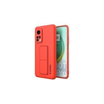 Калъф
  Wozinsky Kickstand Case flexible silicone cover with a stand Xiaomi Mi 10T
  Pro / Mi 10T red