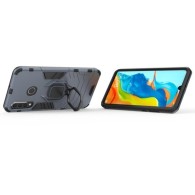 Удароустойчив Калъф с Поставка Ring Armor Kickstand Tough Rugged Cover за Huawei P30 Lite, Червен