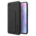 Калъф
  Wozinsky Kickstand Case flexible silicone cover with a stand Xiaomi Redmi
  Note 9 Pro / Redmi Note 9S black