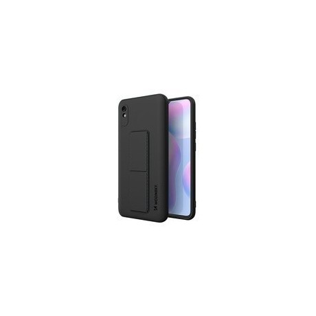 Калъф
  Wozinsky Kickstand Case flexible silicone cover with a stand Xiaomi Redmi
  Note 9 Pro / Redmi Note 9S black