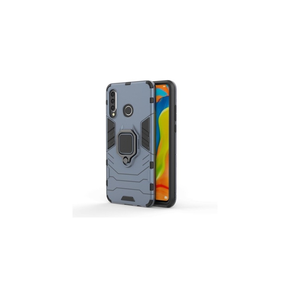 Удароустойчив Калъф с Поставка Ring Armor Kickstand Tough Rugged Cover за Huawei P30 Lite, Червен