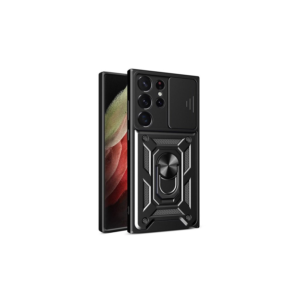 Калъф fixGuard Camshield Pro за Samsung Galaxy S23 Ultra, Черен