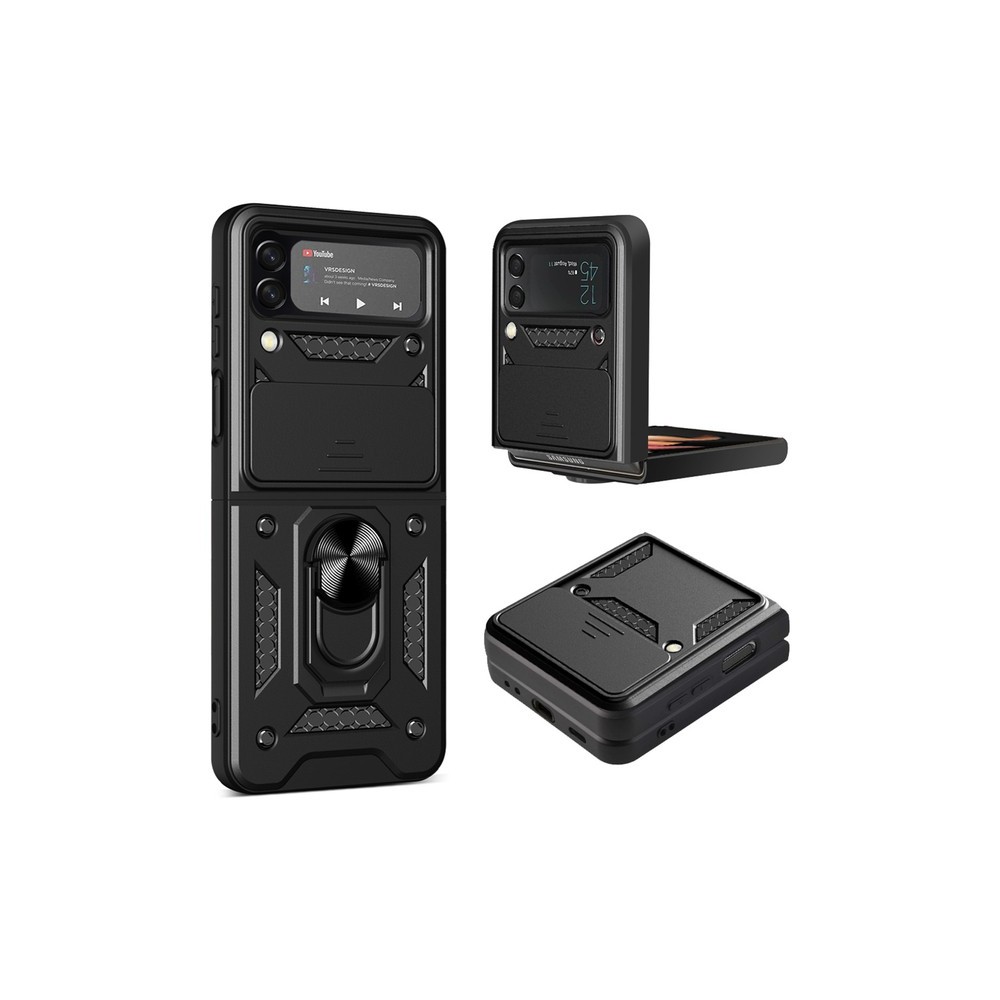 Калъф fixGuard Camshield Pro за Samsung Galaxy Z Flip 3, Черен