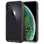 Spigen Neo Hybrid Crystal хибриден кейс с най-висока степен на защита за iPhone Xs Max, Gunmetal