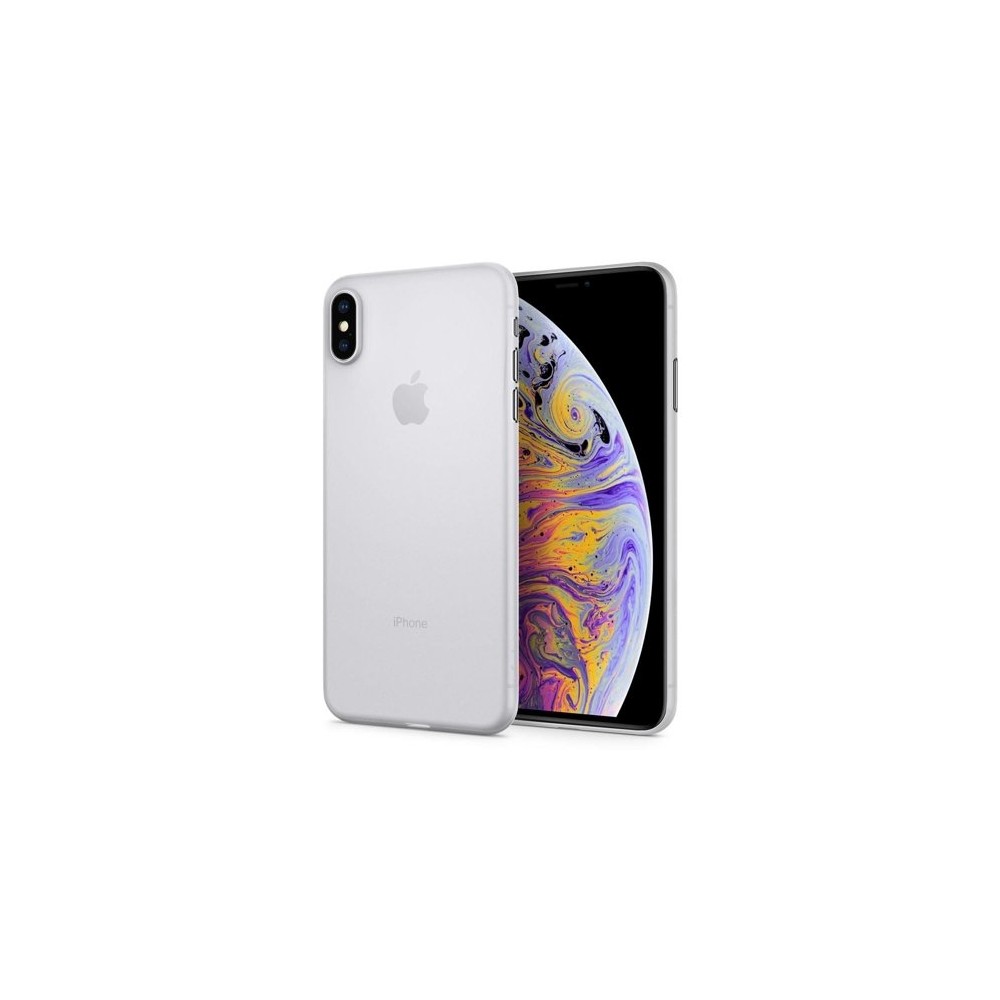 Spigen Airskin тънък силиконов (TPU) калъф за iPhone Xs Max, Soft Clear