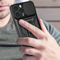 Калъф fixGuard Camshield Pro за Realme 10 Pro+, Черен