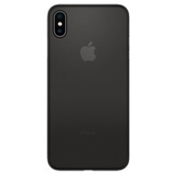 Spigen Airskin тънък силиконов (TPU) калъф за iPhone Xs Max, Black