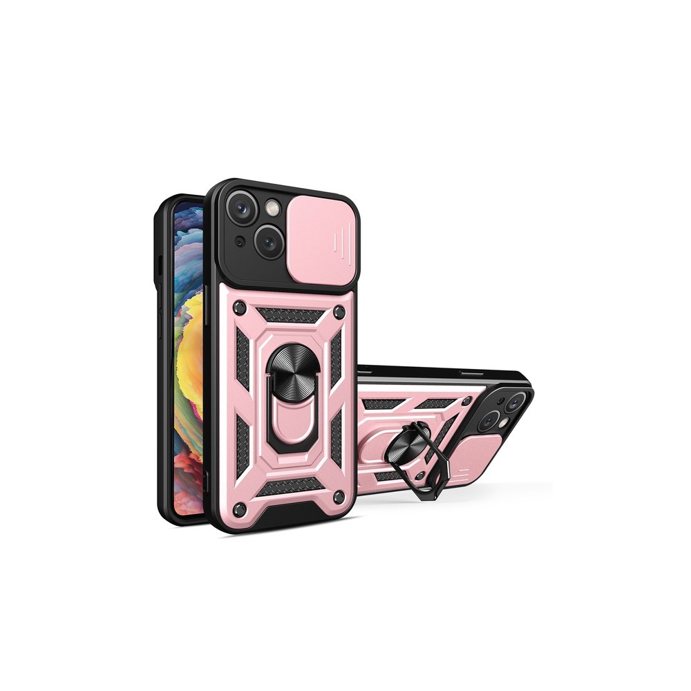 Калъф fixGuard Camshield Pro за iPhone 14, Pink