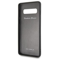 Калъф Ferrari Heritage Quilted Leather Hard за Samsung Galaxy S10 Plus, FEHQUHCS10PBK, Black