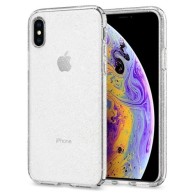 Spigen Liquid Crystal тънък силиконов (TPU) калъф за iPhone X/Xs, Glitter Crystal