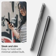 Spigen Ultra Hybrid хибриден кейс с най-висока степен на защита за Samsung Galaxy S20 Ultra, Crystal Clear