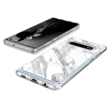 Spigen Ciel дизайнерски удароустойчив кейс за Samsung Galaxy S10, Marble