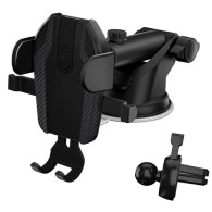 Стойка за кола fixGuard 2in1, Telescopic, Универсален, Black