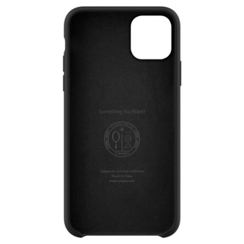 Spigen Silicone Fit Iphone 11, Black