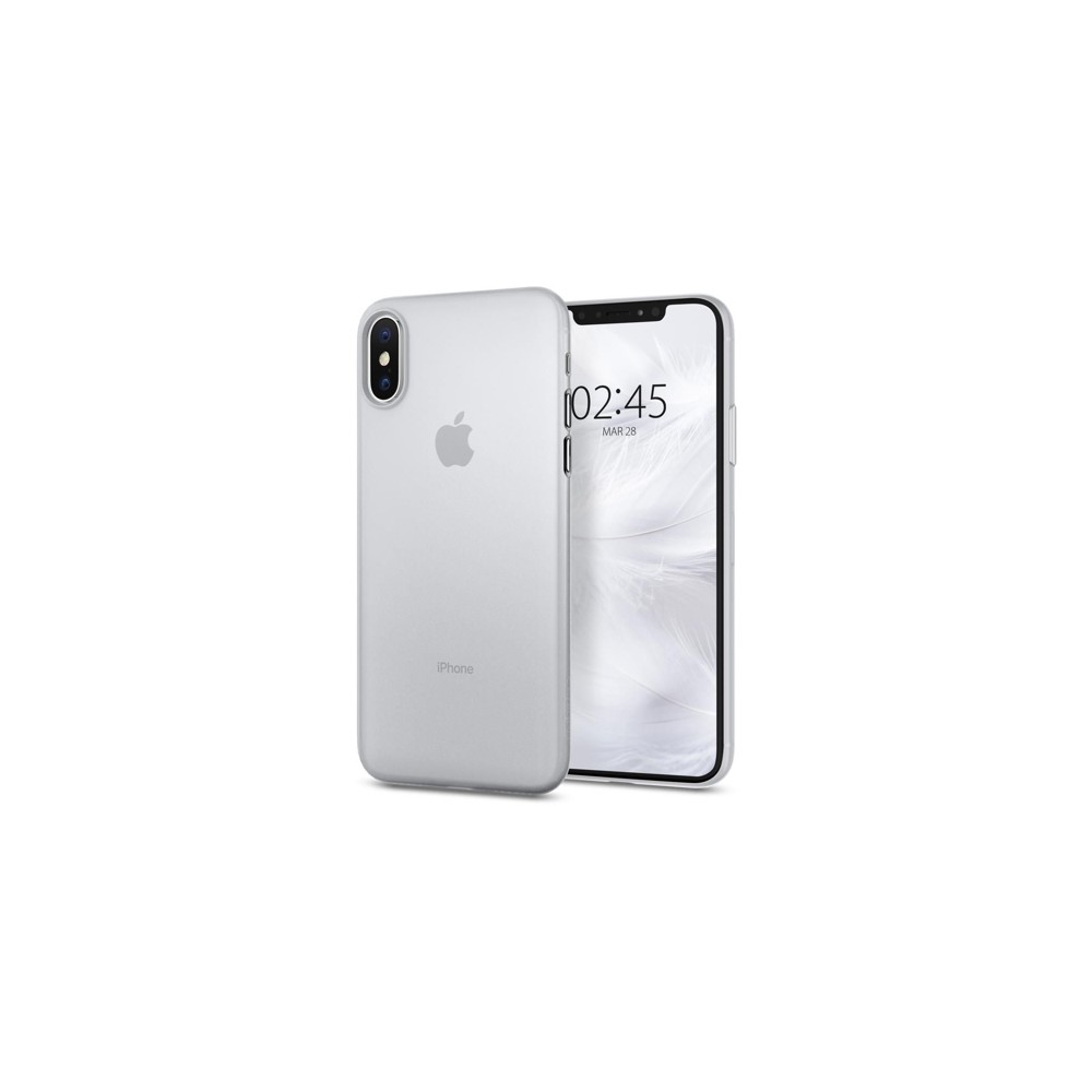 Spigen Airskin тънък силиконов (TPU) калъф за iPhone X/Xs, Soft Clear