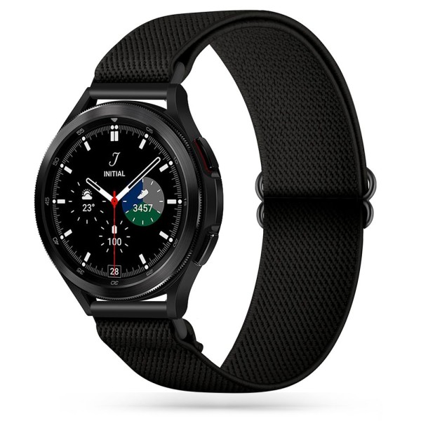 Каишка TECH-PROTECT MELLOW за SAMSUNG GALAXY WATCH 4 40/42/44/46 MM, Черен