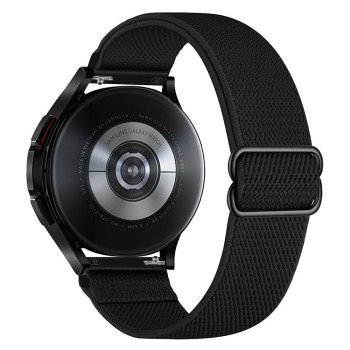 Каишка TECH-PROTECT MELLOW за SAMSUNG GALAXY WATCH 4 40/42/44/46 MM, Черен