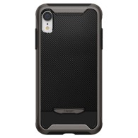 Spigen Hybrid ”NX” хибриден кейс с най-висока степен на защита за iPhone XR, Gunmetal