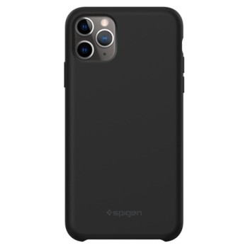 Spigen Silicone Fit Iphone 11 Pro Max, Black